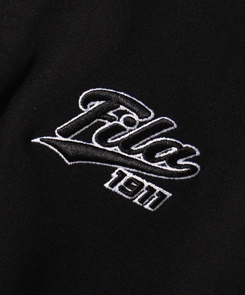 FILA（フィラ）の「【FILA/フィラ】3D刺繍 ハーフジップ プルオーバー（スウェット・メンズ・グリーン/ブラック/ネイビー・L/LL/M）」の14枚目の写真