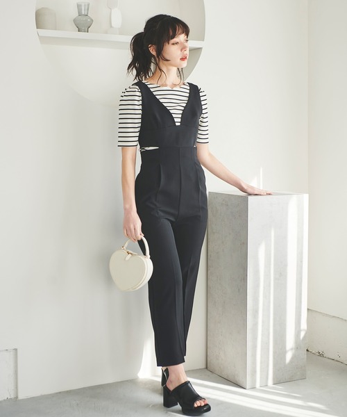 31 Sons de mode（トランテアン　ソン　ドゥ　モード）の「ハートバッグ（ショルダーバッグ・レディース・レッド/オフホワイト/ブラック・フリー）」の12枚目の写真