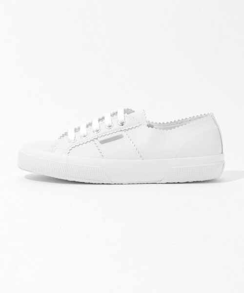 TOMORROWLAND （トゥモローランド）の「■■■受注生産予約品番のため【受注生産】PELLICO×SUPERGA 撥水 限定スニーカー 2.0cm WHITE（スニーカー・レディース・ホワイト・41/40/39/38/37/36/35）」の10枚目の写真