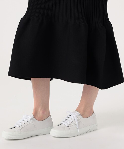 TOMORROWLAND （トゥモローランド）の「■■■受注生産予約品番のため【受注生産】PELLICO×SUPERGA 撥水 限定スニーカー 2.0cm WHITE（スニーカー・レディース・ホワイト・41/40/39/38/37/36/35）」の2枚目の写真