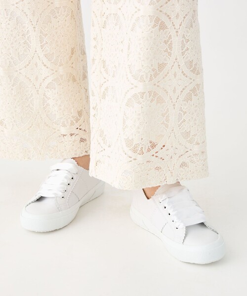 TOMORROWLAND （トゥモローランド）の「■■■受注生産予約品番のため【受注生産】PELLICO×SUPERGA 撥水 限定スニーカー 2.0cm WHITE（スニーカー・レディース・ホワイト・41/40/39/38/37/36/35）」の15枚目の写真