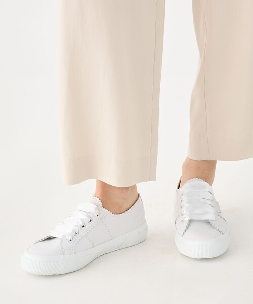 TOMORROWLAND （トゥモローランド）の「■■■受注生産予約品番のため【受注生産】PELLICO×SUPERGA 撥水 限定スニーカー 2.0cm WHITE（スニーカー・レディース・ホワイト・41/40/39/38/37/36/35）」の13枚目の写真