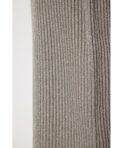 RODEO CROWNS WIDE BOWL（ロデオクラウンズワイドボウル）の「メタリック リブニット スカート（スカート・レディース・杢グレー/ライトイエロー/チャコールグレー・FREE）」の13枚目の写真