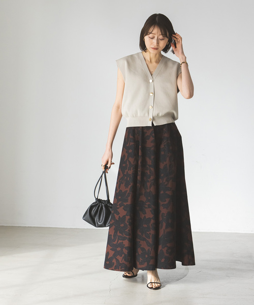 NOBLE/CO/PE ニットベスト Noble（ノーブル）の「CO/PE ニットベスト（ベスト）」 - WEAR