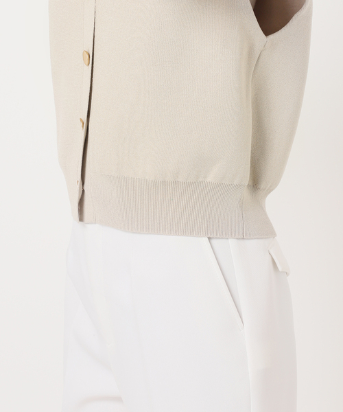 NOBLE/CO/PE ニットベスト Noble（ノーブル）の「CO/PE ニットベスト（ベスト）」 - WEAR