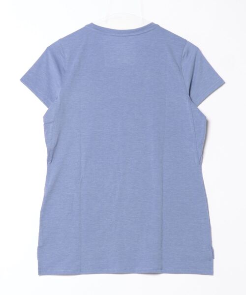 L.L.Bean(エルエルビーン)の「エブリデイ・サンスマート・ティ、半袖 米国フィット・レギュラー(Tシャツ/カットソー・レディース・ブルー/ネイビー・X-SMALL/SMALL/MEDIUM/LARGE)」の4枚目の写真