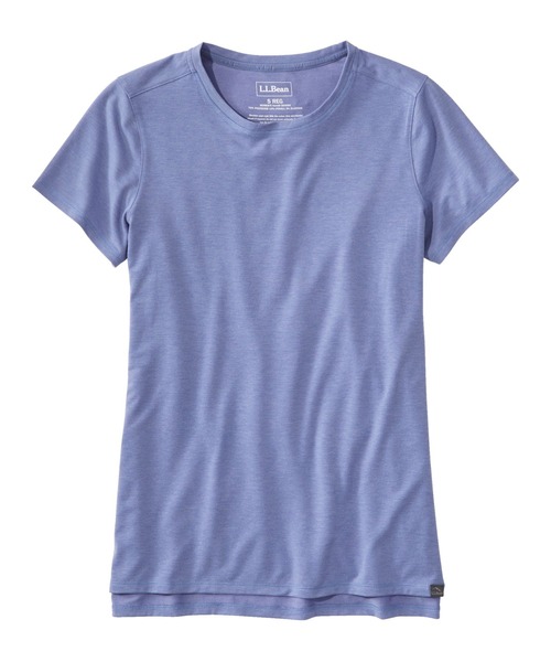 L.L.Bean(エルエルビーン)の「エブリデイ・サンスマート・ティ、半袖 米国フィット・レギュラー(Tシャツ/カットソー・レディース・ブルー/ネイビー・X-SMALL/SMALL/MEDIUM/LARGE)」の2枚目の写真