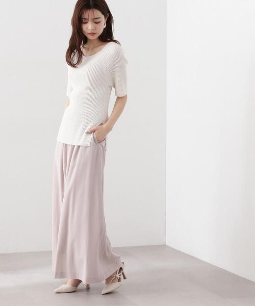 PROPORTION BODY DRESSING(プロポーションボディドレッシング)の「ギャザーガウチョパンツ / 1214130301(その他パンツ・レディース・ブラック/ベージュ/パープル・MEDIUM/SMALL)」の15枚目の写真