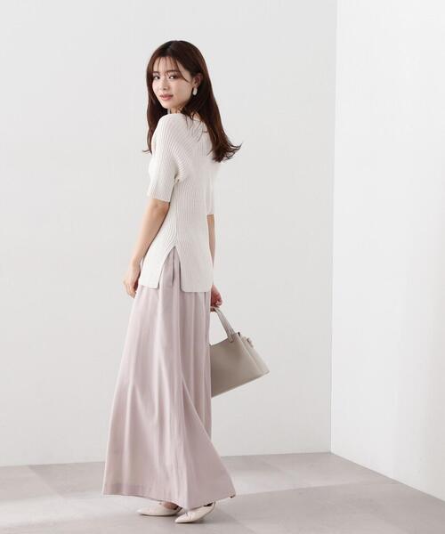 PROPORTION BODY DRESSING(プロポーションボディドレッシング)の「ギャザーガウチョパンツ / 1214130301(その他パンツ・レディース・ブラック/ベージュ/パープル・MEDIUM/SMALL)」の17枚目の写真