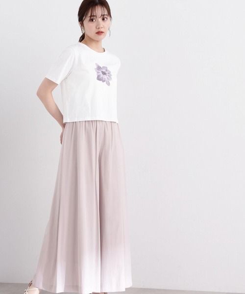 PROPORTION BODY DRESSING(プロポーションボディドレッシング)の「ギャザーガウチョパンツ / 1214130301(その他パンツ・レディース・ブラック/ベージュ/パープル・MEDIUM/SMALL)」の22枚目の写真