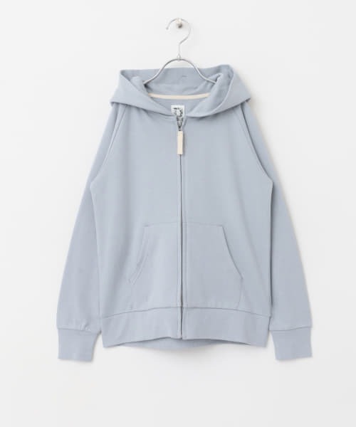 URBAN RESEARCH DOORS（アーバンリサーチドアーズ）の「裏毛ジップパーカー(KIDS)（パーカー・キッズ・ブルー/グレー・150）」の10枚目の写真