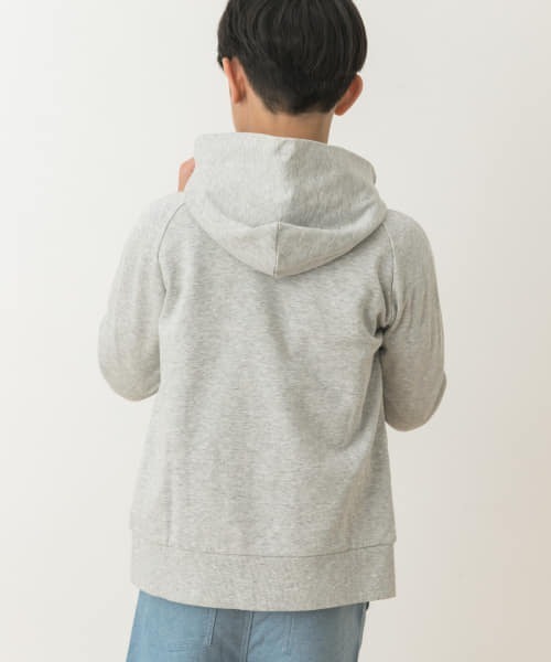URBAN RESEARCH DOORS（アーバンリサーチドアーズ）の「裏毛ジップパーカー(KIDS)（パーカー・キッズ・ブルー/グレー・150）」の22枚目の写真