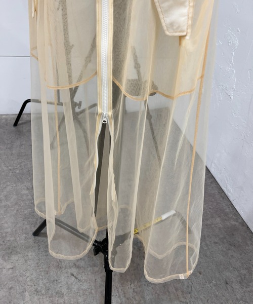 Six M（シックスエム）の「【Six M/シックスエム】チュールロングスカート（スカート・レディース・ライトベージュ/ブラック/ライトグレー・FREE）」の10枚目の写真