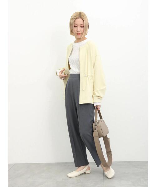 Samansa Mos2 blue(サマンサモスモスブルー)の「ワイドベルトショルダーバッグ(ハンドバッグ・レディース・キナリ/モカ/ブラック・F)」の14枚目の写真