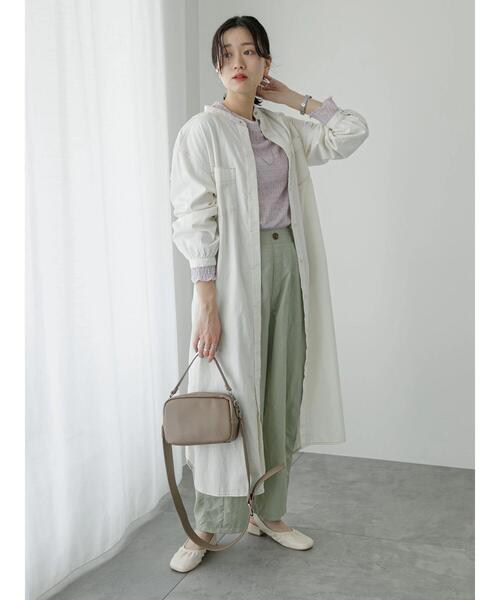 Samansa Mos2 blue(サマンサモスモスブルー)の「ワイドベルトショルダーバッグ(ハンドバッグ・レディース・キナリ/モカ/ブラック・F)」の17枚目の写真