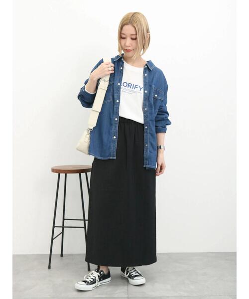 Samansa Mos2 blue(サマンサモスモスブルー)の「ワイドベルトショルダーバッグ(ハンドバッグ・レディース・キナリ/モカ/ブラック・F)」の20枚目の写真