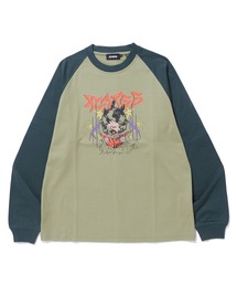 早い者勝ち XLARGE FEARMONGER RAGLAN L/S TEE XLARGE（エクストララージ）の「FEARMONGER RAGLAN L/S TEE（T