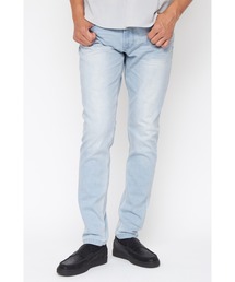 HIGH STREET∴ハイパワーストレッチブリーチスリムデニム