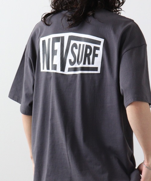 FUNALIVE（ファンアライブ）の「NEVプリントビッグTシャツ（Tシャツ/カットソー・メンズ・ベージュ/チャコール/ミント/ネイビー/ホワイト系その他/グリーン/ホワイト系1/ホワイト系2/オレンジ/ブラック系/ベージュ系/グリーン系/オフホワイト/ホワイト系その他2/チャコールグレー/ブラック/ブラック系その他3/ブラック系その他5/ホワイト系6/ベージュ系その他2/ネイビー系1/ブラック系その他4/ホワイト系7/ホワイト系8・M/L/XL）」の15枚目の写真