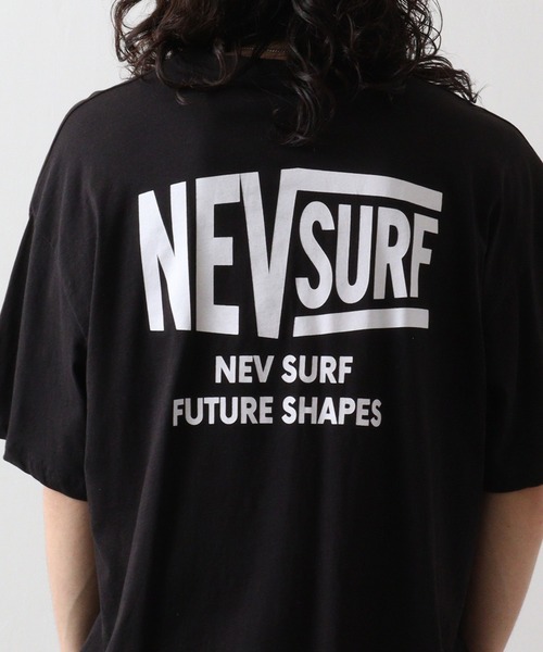 FUNALIVE（ファンアライブ）の「NEVプリントビッグTシャツ（Tシャツ/カットソー・メンズ・ベージュ/チャコール/ミント/ネイビー/ホワイト系その他/グリーン/ホワイト系1/ホワイト系2/オレンジ/ブラック系/ベージュ系/グリーン系/オフホワイト/ホワイト系その他2/チャコールグレー/ブラック/ブラック系その他3/ブラック系その他5/ホワイト系6/ベージュ系その他2/ネイビー系1/ブラック系その他4/ホワイト系7/ホワイト系8・M/L/XL）」の10枚目の写真