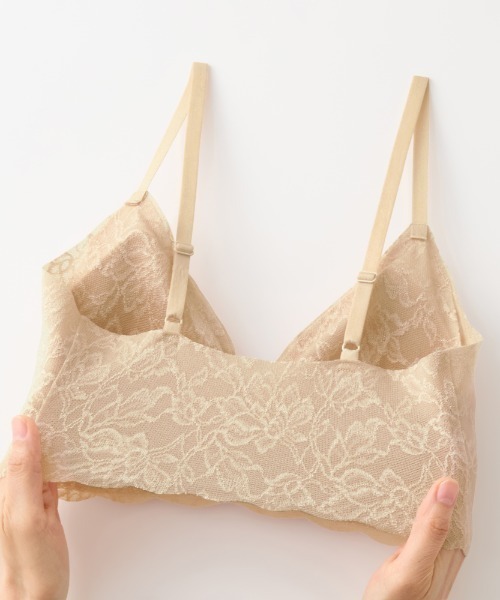 GUNZE(グンゼ)の「KIREILABO/キレイラボ ブラファンデ ノンワイヤーブラジャー 保湿(ブラジャー・レディース・ダークブルー/スモークピンク/ピンク系その他/ベージュ/グレー系その他/コーラル・MEDIUM/LARGE/X-LARGE)」の13枚目の写真