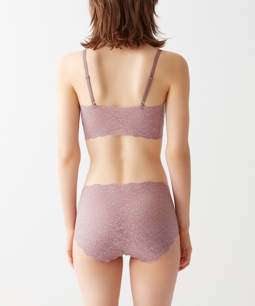 GUNZE(グンゼ)の「KIREILABO/キレイラボ ブラファンデ ノンワイヤーブラジャー 保湿(ブラジャー・レディース・ダークブルー/スモークピンク/ピンク系その他/ベージュ/グレー系その他/コーラル・MEDIUM/LARGE/X-LARGE)」の16枚目の写真