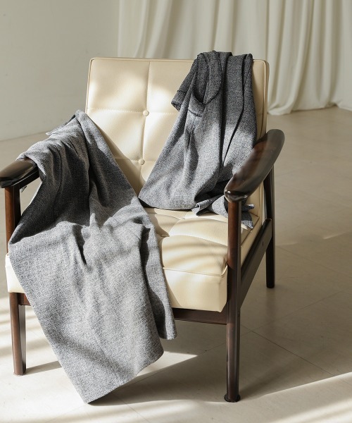 CIEL'AIR（シエルエアー）の「SLIT SKIRT（スカート・レディース・アイボリー/グレー・L/M）」の6枚目の写真