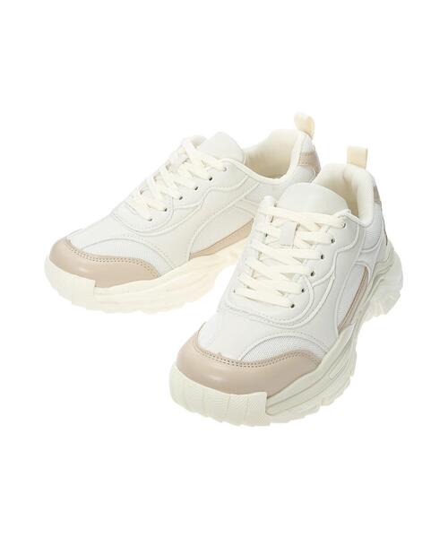 Lugnoncure（ルノンキュール）の「スニーカー（スニーカー・レディース・モカ/オフホワイト/グレー・M/L）」の10枚目の写真