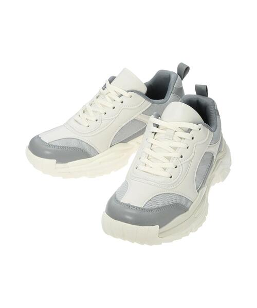 Lugnoncure（ルノンキュール）の「スニーカー（スニーカー・レディース・モカ/オフホワイト/グレー・M/L）」の12枚目の写真