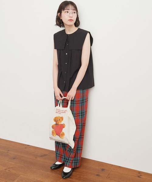 fig London フィグロンドン Dorothy frill pants