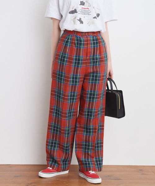 パンツ fig London Alice check short PT fig London（フィグロンドン）の「○Alice check pants（その他
