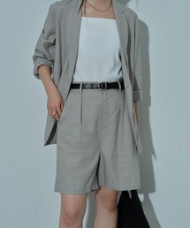 COLONY 2139 | ナイロンカバーリング麻レーヨンショートパンツ(その他パンツ)