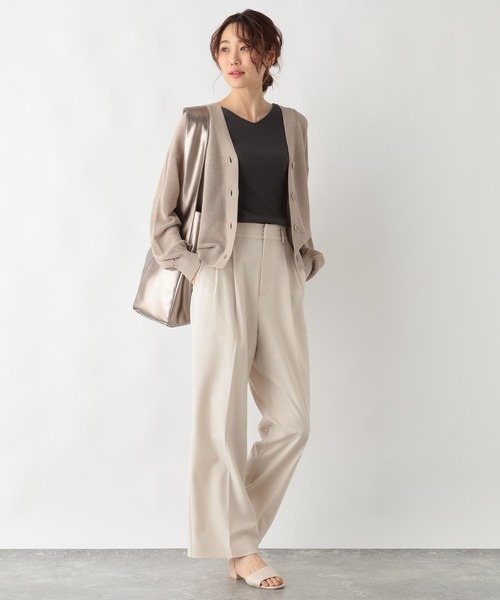 GLOBAL WORK（グローバルワーク）の「Beautee2WAYタンク/987161（タンクトップ・レディース・アイボリー/スミクロ/モカ/ブルー・LARGE/MEDIUM）」の10枚目の写真