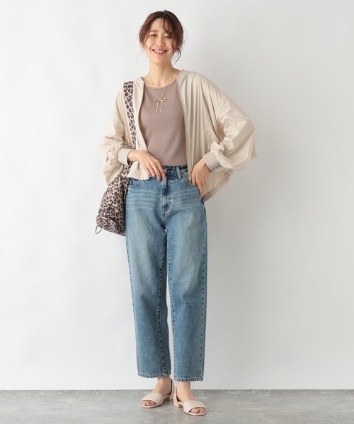 GLOBAL WORK（グローバルワーク）の「Beautee2WAYタンク/987161（タンクトップ・レディース・アイボリー/スミクロ/モカ/ブルー・LARGE/MEDIUM）」の13枚目の写真