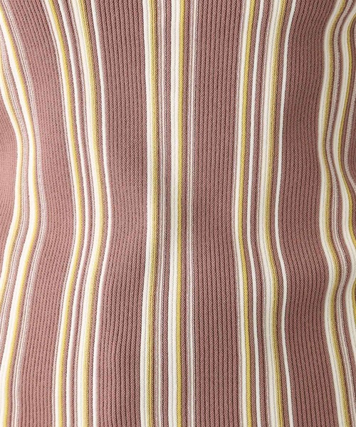 LEPSIM(レプシィム)の「14ゲージストライプタンク 102423(タンクトップ・レディース・ブラウン・FREE)」の9枚目の写真