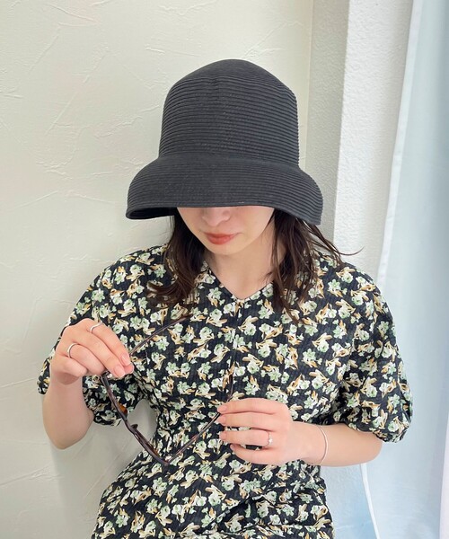 fredy emue（フレディエミュ）の「ソフトペーパーカサブランカハット