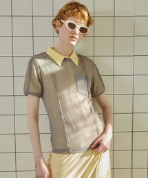 Slub Mesh T-shirt/スラブメッシュTシャツ【MAISON SPECIAL/メゾンスペシャル】