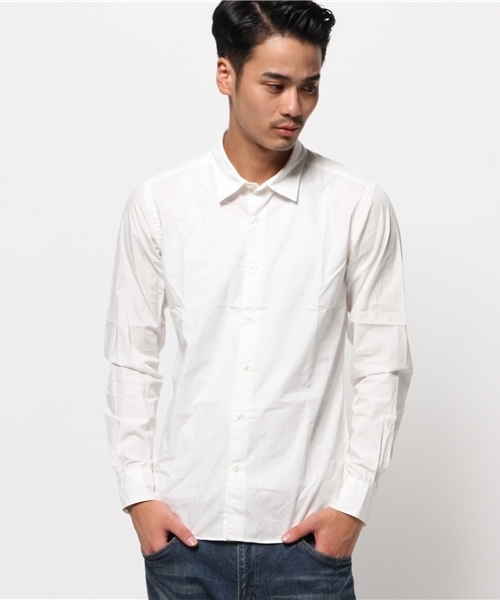 URBAN RESEARCH（アーバンリサーチ）の「UR JP MADEスヴィンスリムシャツ（シャツ/ブラウス・メンズ・ホワイト・MEDIUM/SMALL/LARGE）」の2枚目の写真