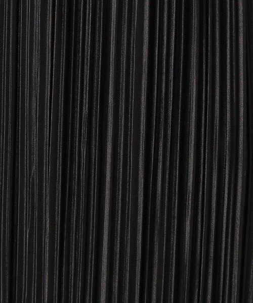 Cutie Blonde（キューティーブロンド）の「◆【無理せずキレイ】華やぐシャイニー感 プリーツナロースカート（スカート・レディース・ブラック/ナチュラル/チャコールグレー・04/03/02）」の8枚目の写真