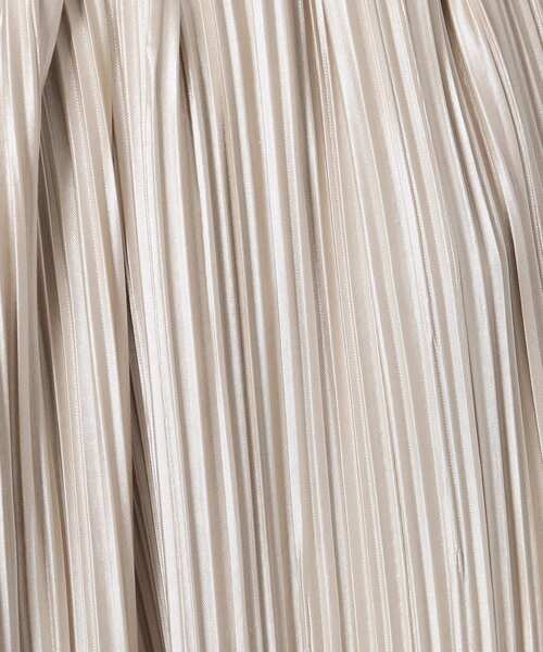 Cutie Blonde（キューティーブロンド）の「◆【無理せずキレイ】華やぐシャイニー感 プリーツナロースカート（スカート・レディース・ブラック/ナチュラル/チャコールグレー・04/03/02）」の16枚目の写真