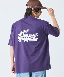 LACOSTE（ラコステ）の「【オンライン限定】LACOSTE オーバーサイズ バック プリント Tシャツ（Tシャツ/カットソー）」