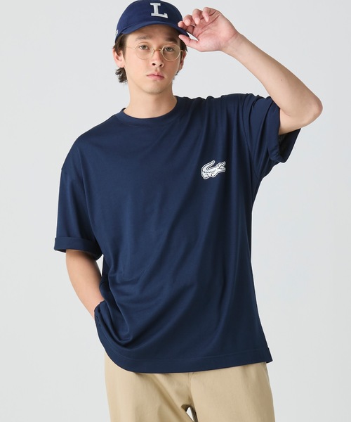 オンライン限定】LACOSTE オーバーサイズ バック プリント T