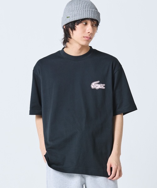 オンライン限定】LACOSTE オーバーサイズ バック プリント Tシャツ（T