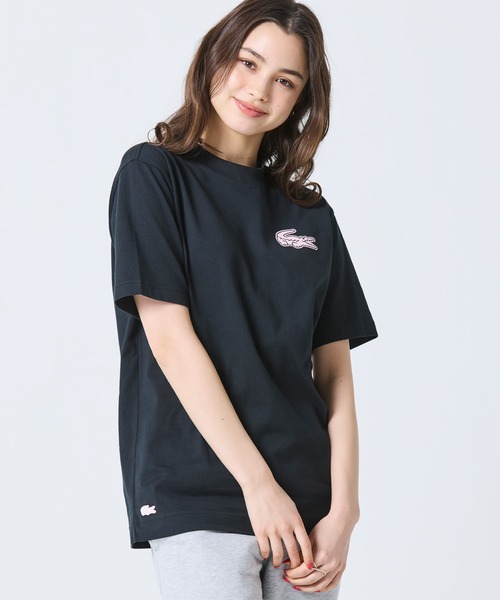 オンライン限定】LACOSTE オーバーサイズ バック プリント Tシャツ（T