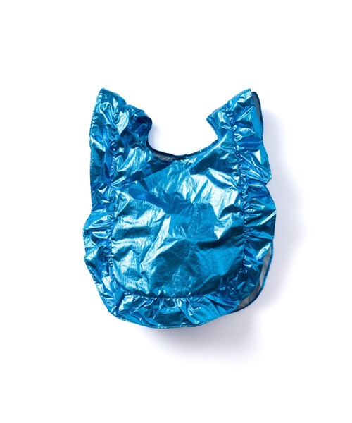 NON TOKYO（ノントーキョー）の「NON TOKYO/ノントーキョー/フリルエコバッグ(S)（ハンドバッグ・レディース・シルバー/ブルー/レッド・FREE）」の6枚目の写真