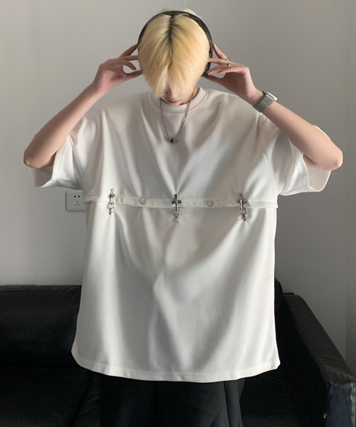 【セール】【FVLMEN】docking design halfsleeve tee/ドッキング デザイン ハーフスリーブ T(Tシャツ/カットソー)|FVLMEN(フルメン) 【セール】【FVLMEN】docking design halfsleeve tee/ドッキング デザイン ハーフスリーブ T(Tシャツ/カットソー)|FVLMEN(フルメン)