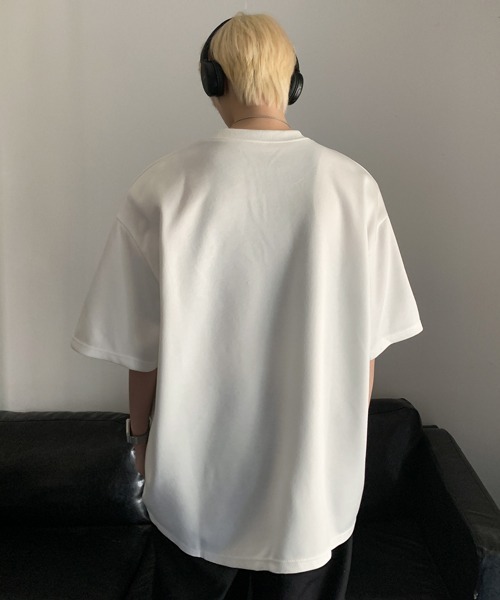 【セール】【FVLMEN】docking design halfsleeve tee/ドッキング デザイン ハーフスリーブ T(Tシャツ/カットソー)|FVLMEN(フルメン) 【セール】【FVLMEN】docking design halfsleeve tee/ドッキング デザイン ハーフスリーブ T(Tシャツ/カットソー)|FVLMEN(フルメン)