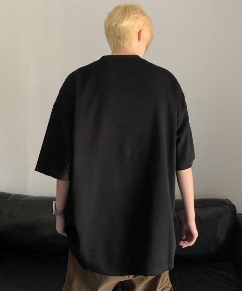 【セール】【FVLMEN】docking design halfsleeve tee/ドッキング デザイン ハーフスリーブ T(Tシャツ/カットソー)|FVLMEN(フルメン) 【セール】【FVLMEN】docking design halfsleeve tee/ドッキング デザイン ハーフスリーブ T(Tシャツ/カットソー)|FVLMEN(フルメン)