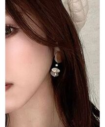 RESEXXY | パールコンビマーブルピアス(ピアス(両耳用))