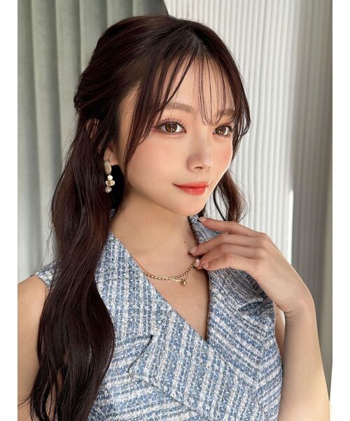 RESEXXY（リゼクシー）の「パールコンビマーブルピアス（ピアス（両耳用）・レディース・ブラウン/アイボリー・FREE）」の16枚目の写真